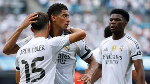 Real Madrid celebrate