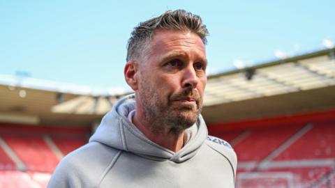 Rob Edwards at Riverside Stadium