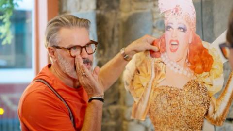 Craig and his drag persona, Coco