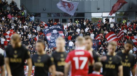 Bristol City fans at Ashton Gate