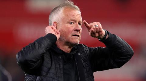 Sheffield United boss Chris Wilder