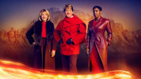 Hazel Irvine, Clare Balding and Jeanette Kwakye