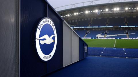 General view of Brighton's stadium