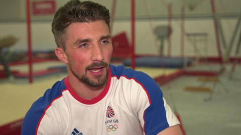 Sam Oldham speaks to BBC East Midlands in his local gym