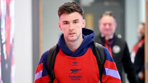 Kieran Tierney stock image