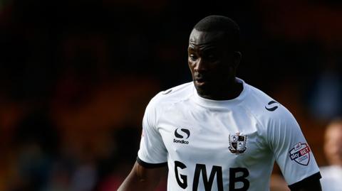 Anthony Griffith in action for Port Vale