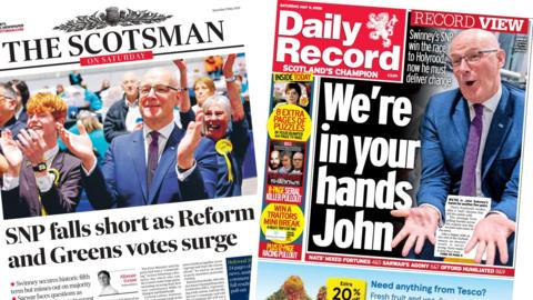 Scotsman and Daily Record