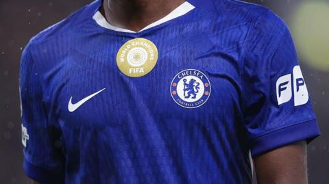 Front of a Chelsea shirt