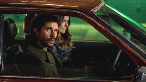 Keira Knightley and Ben Whishaw in Netflix's Black Doves.
