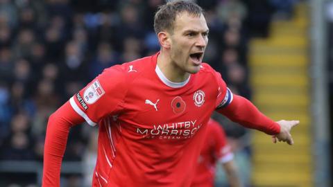 Crewe match-winner Mickey Demetriou