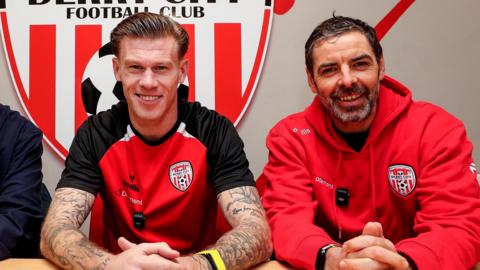 James McClean and Tiernan Lynch