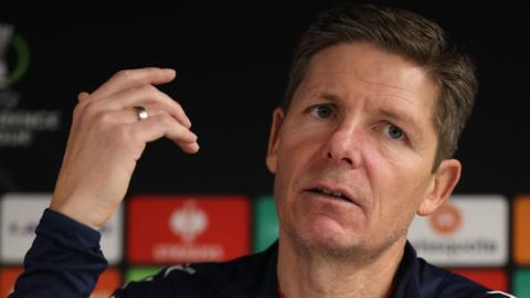 Crystal Palace manager Oliver Glasner