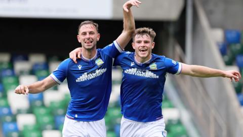 Matthew Fitzpatrick celebrates his goal