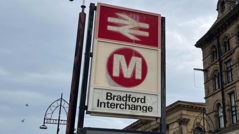 Bradford Interchange sign