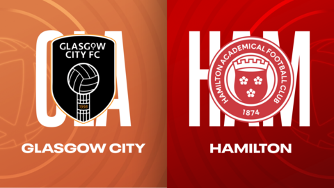 Glasgow City and Hamilton Academical badges