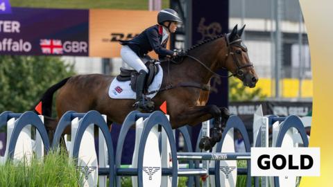 GB event rider Ros Canter wins team gold at FEI World Championships, Aachen