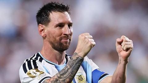 Argentina's Lionel Messi