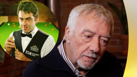 Ronnie O'Sullivan and John Virgo