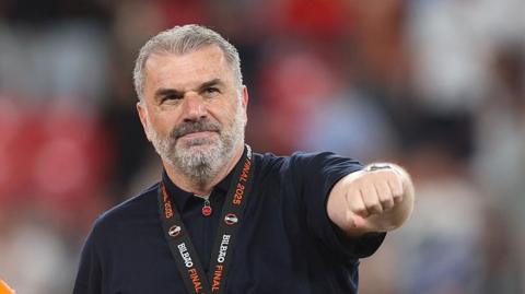 Tottenham manager Ange Postecoglou