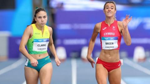 Rhiannon Clarke and Olivia Breen