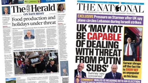 Scotland's papers: 11 April