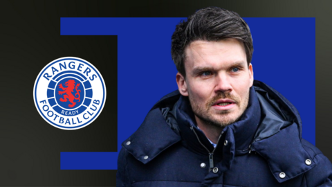 Rangers Danny Rohl graphic