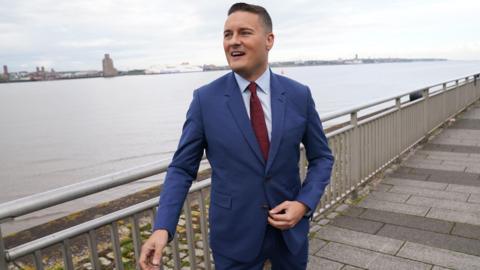 Wes Streeting ahead of his speech at the Labour Party Conference at the ACC Liverpool