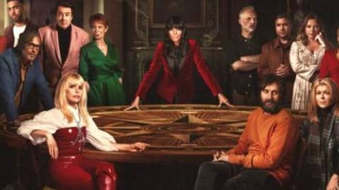 Celebrity Traitors 2025 - promotional photo of contestants 