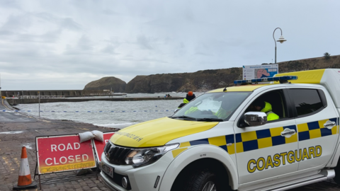 The seafront in Stonehaven