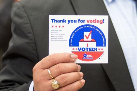 Notícias, mapas e análises do dia de votação nos Estados Unidos