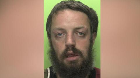 Stephen Newcombe beggar mugshot