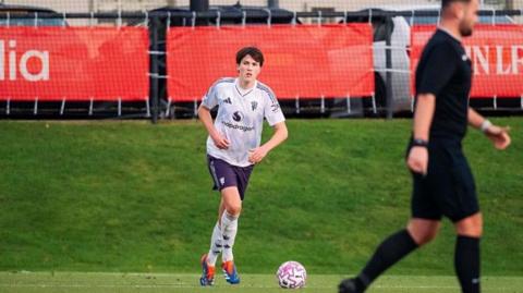 Manchester United defender Dan Armer