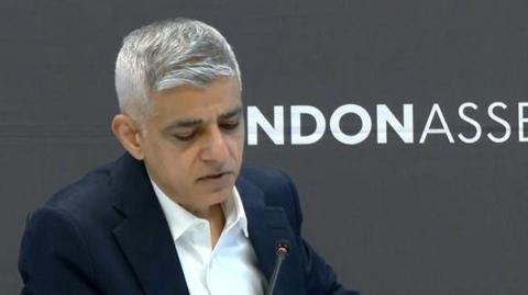 Sadiq Khan at Mayor's Question Time 