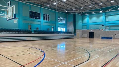 Sports Hall in the Roundhouse