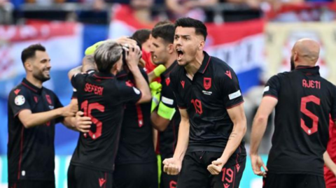 Albania celebrate