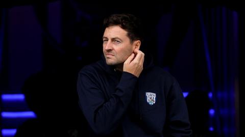 West Bromwich Albion manager Ryan Mason