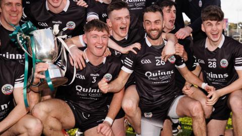 Kilcoo celebrate winning the Down SFC in 2023