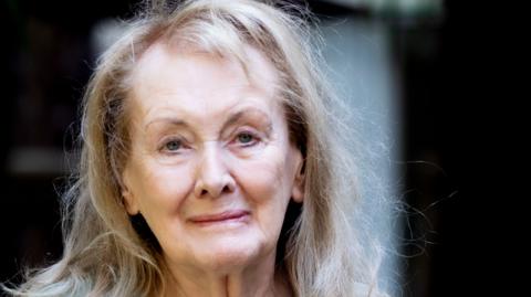 Portrait of Annie Ernaux in Italy in 2022