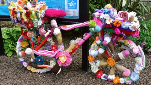 flower bike