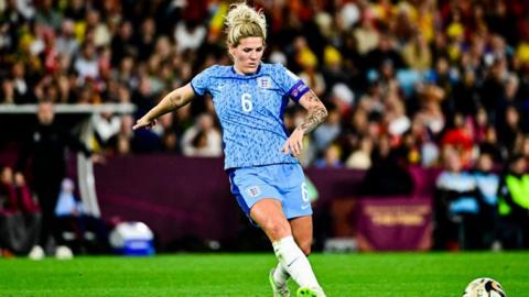 Millie Bright in an England kit