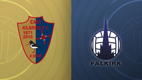 East Kilbride and Falkirk badges