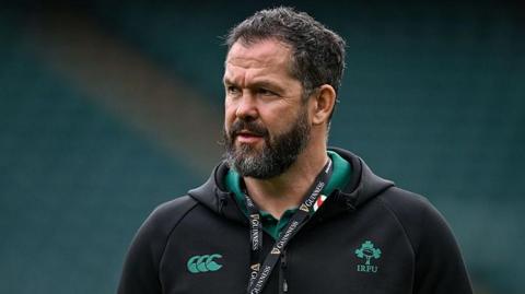 Ireland head coach Andy Farrell