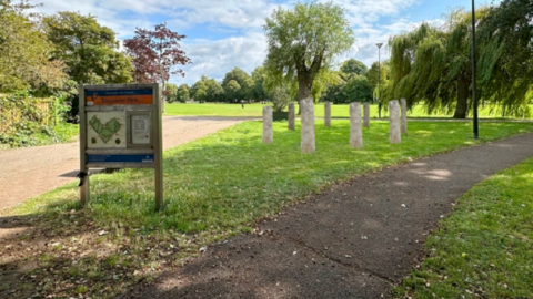 Artist's impression of the Covid memorial planned for Gloucester