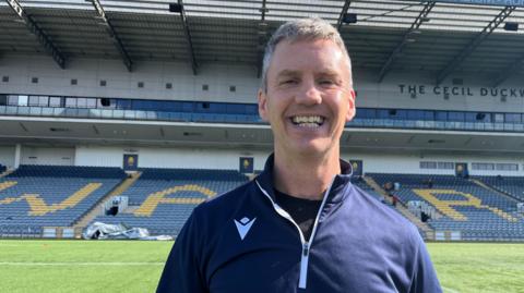Head and shoulders photo of Worcester Warriors chief executive Stephen Vaughan