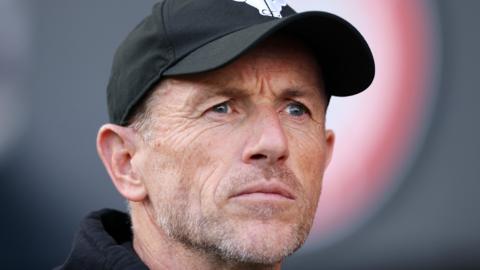Oxford United head coach Garry Rowett