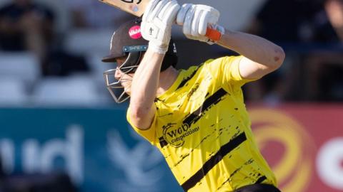 Cameron Bancroft batting for Gloucestershire