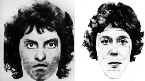 Police made e-fits of a man and woman they were looking for 