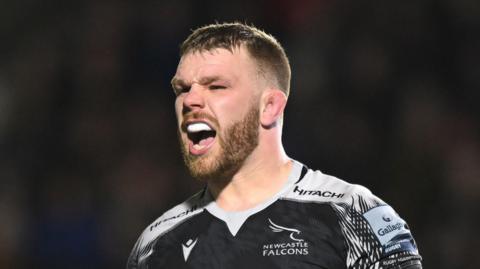 Callum Chick during the match against Leicester Tigers on 29 March 