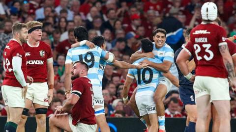 Argentina celebrate
