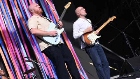 Bombay Bicycle Club's Jamie MacColl and Jack Steadman